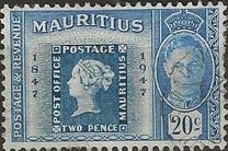 [The 100th Anniversary of Mauritius Stamps, tip BD2]