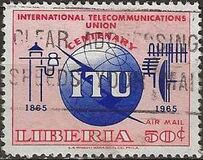 [Airmail - The 100th Anniversary of I.T.U., type NH]