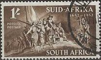 [The 300th Anniversary of the Landing of Van Riebeeck, type FY]