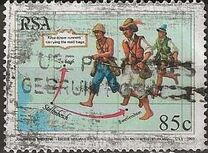 [National Stamp Day - Early 19th Century Postal Services, type AEI]