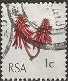 [Definitive Stamps of 1961 with New Country name Inscription "RSA", Tip KR]