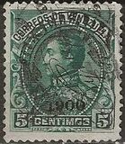 [Issues of 1900 Overprinted "1900" and "RESELLADA", type AX1]