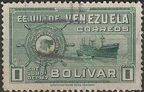 [The 1st Anniversary of Greater Colombia Merchant Marine - Freighter "Republica de Venezuela", type RR10]