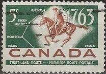 [The 200th Anniversary of Quebec-Trois-Rivieres-Montreal Postal Service, タイプ JH]