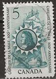 [The 300th Anniversary of La Salle's Arrival in Canada, type KP]