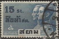 [The 150th Anniversary of Chakri Dynasty and of Bangkok as Capital, and Opening of Memorial Bridge over Menam, type FD1]