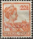 [Queen Wilhelmina - Postage Stamps of 1914-1915 Surcharged, प्रकार K9]