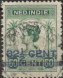 [Queen Wilhelmina - Postage Stamps of 1913-1914 Surcharged, प्रकार J3]