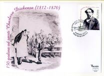 [The 150th Anniversary of the Death of Charles Dickens, 1812-1870, type AGD]
