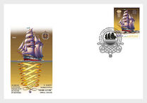 [History of Navigation - Three-Mast Barquentine, type AHJ]
