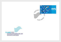 [The 75th Anniversary of the First General Assembly of the United Nations, type CBQ]