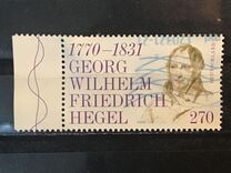 [The 250th Anniversary of the Birth of Georg Wilhelm Friedrich Hegel, 1770–1831, tip DNV]