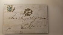 [Coat of Arms - Hand-made Paper with Watermark K.K.H.M. in Sheet, Typ A6]