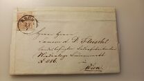 [Coat of Arms - Hand-made Paper with Watermark K.K.H.M. in Sheet, Typ A5]