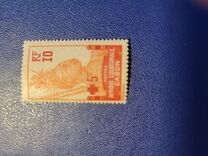 [Red Cross - Issue of 1910 Surcharged in Red, type O]