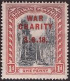 [No. 34 Overprinted "WAR - CHARITY - 3.6.18", type N]