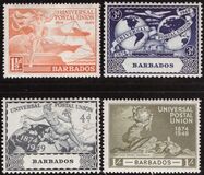 [The 75th Anniversary of the Universal Postal union, tip AF]