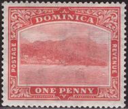 [Roseau, Capital of Dominica - New Watermark, Tipe G31]