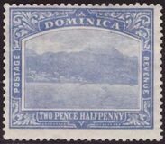 [Roseau, Capital of Dominica - New Watermark, Tipe G33]