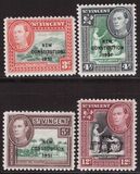 [New Constitution - Issues of 1942-1952 Overprinted, type AM]