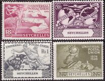 [The 75th Anniversary of U.P.U., Tip AA]