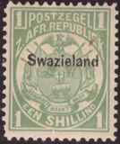 [South African Republic Postage Stamps Overprinted "Swazieland", type A5]