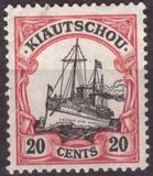 [The Kaiser's Ship "Hohenzollern" - Value in "Cent" & "Dollar", típus E4]