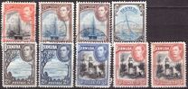 [Landscapes and King George VI, type AH]