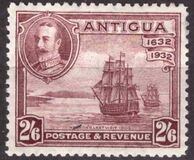 [Celebrating the  300th Anniversary of the Colonisation of Antigua by Sir Thomas Warner, type K2]