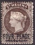 [Queen Victoria - Not Issued Stamps Surcharged. New Watermark, Scrivi B34]
