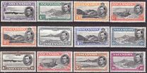 [King George VI and Views of Ascension, type R4]