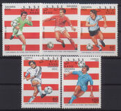 [Stamps marked "République Sahraoui", "Saharan Republic" or "Sahara Occ. R.A.S.D" relate to a disputed area. The Morocco Postal Service has stated that they do not regard these stamps as legitimate, type A]