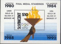 [Winners of Olympic Games - Seoul 1988, South Korea, type AEQ1]
