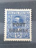 [Polish Postage Stamp Overprinted "PORT GDAŃSK", type G]
