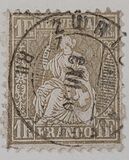 [Helvetia - New Design - Value in Corners - White Paper, type K8]