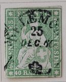 [Helvetia - Berner Print, प्रकार J4]