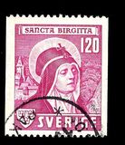 [St. Bridget of Sweden - Inscription "SANCTA BIRGITTA", type BV3]