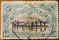 [Pictures from Congo - Inscription: "ETAT INDEPENDANT DU CONGO", प्रकार L]