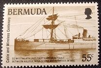 [The 100th Anniversary of Cable and Wireless in Bermuda, type QY]