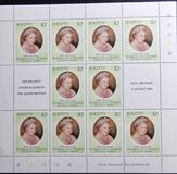 [The 80th Anniversary of the Birth of Queen Elizabeth The Queen Mother, 1900-2002, type T]