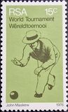 [The 100th Anniversary of organized cricket in South Africa - Fluorescent Paper, type OO]
