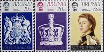 [The 25th Anniversary of the Regency of Queen Elizabeth II, type BZ]