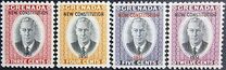 [New Constitution - Issues of 1951 Overprinted "NEW CONSTITUTION 1951", type AS]