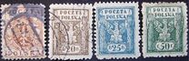 [South Poland Issues - Denomination in Halerzy, 유형 S]