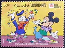 [Disney - International Stamp Exhibition "Phila Nippon '91" - Tokyo, Japan, type BEC]