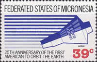 [Airmail - The 200th Anniversary of the Dollar Currency, the 25th Anniversary of the First American to Orbit Earth, and the 200th Anniversary of the U.S. Constitution, type BQ]