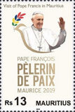 [Visit of Pope Francis to Mauritius, type AMH]