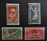 [French Olympic Issue of 1924 Surcharged & Overprinted, प्रकार D24]