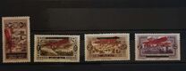 [Airmail - War Refugee Charity - Various Stamps Overprinted "Secours aux Refugies Afft" and Surcharged in French and Arabic, type AA6]