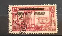 [Issues of 1925 and Provisional Stamps of Lebanon Overprinted "Republique Libanaise", 類型 AN]
